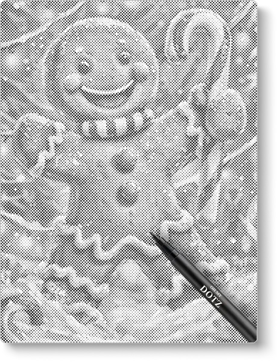 Gingerbread | Stippelschilderij | 40x50cm | Dot painting | Oh My Dotz | Dots stippen | Diamond painting & Schilderen op nummer alternatief | Sinterklaas | Kerst
